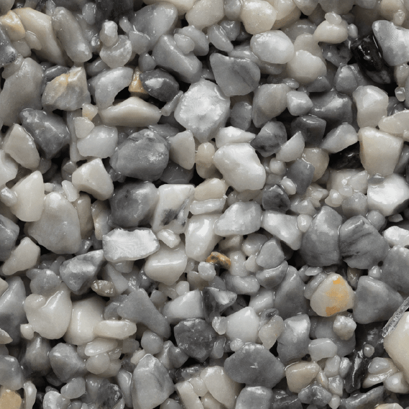 Dove Grey UV Resin Bound Mix 1-5mm - Resin Mill