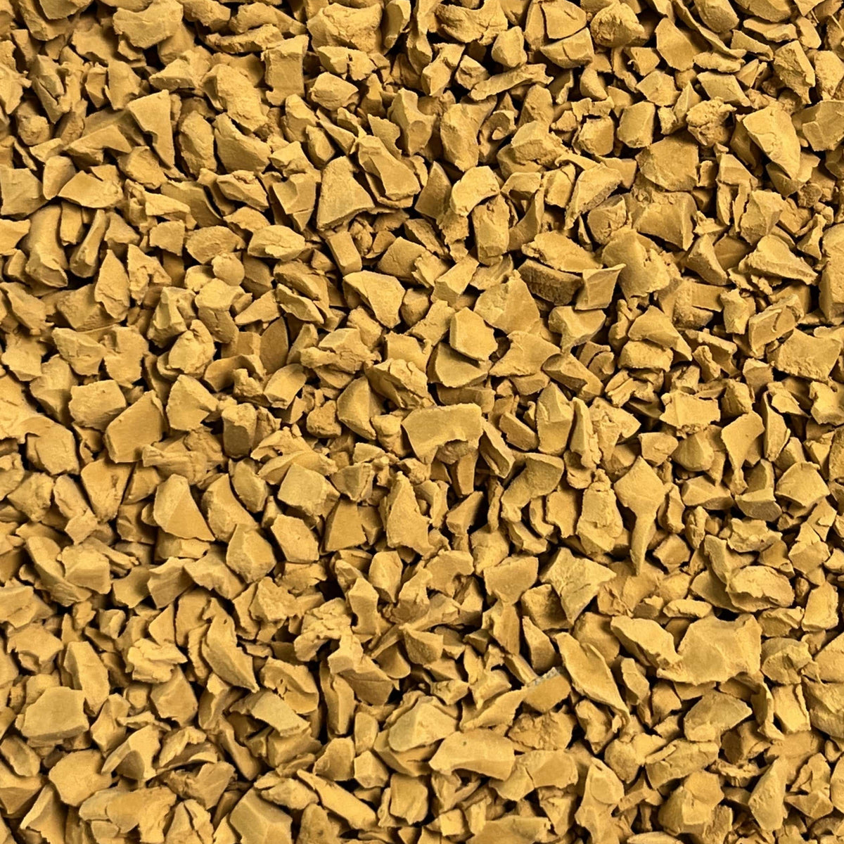 Gold Yellow Rubber Crumb EPDM 1 - 4mm 25kg - Resin Mill