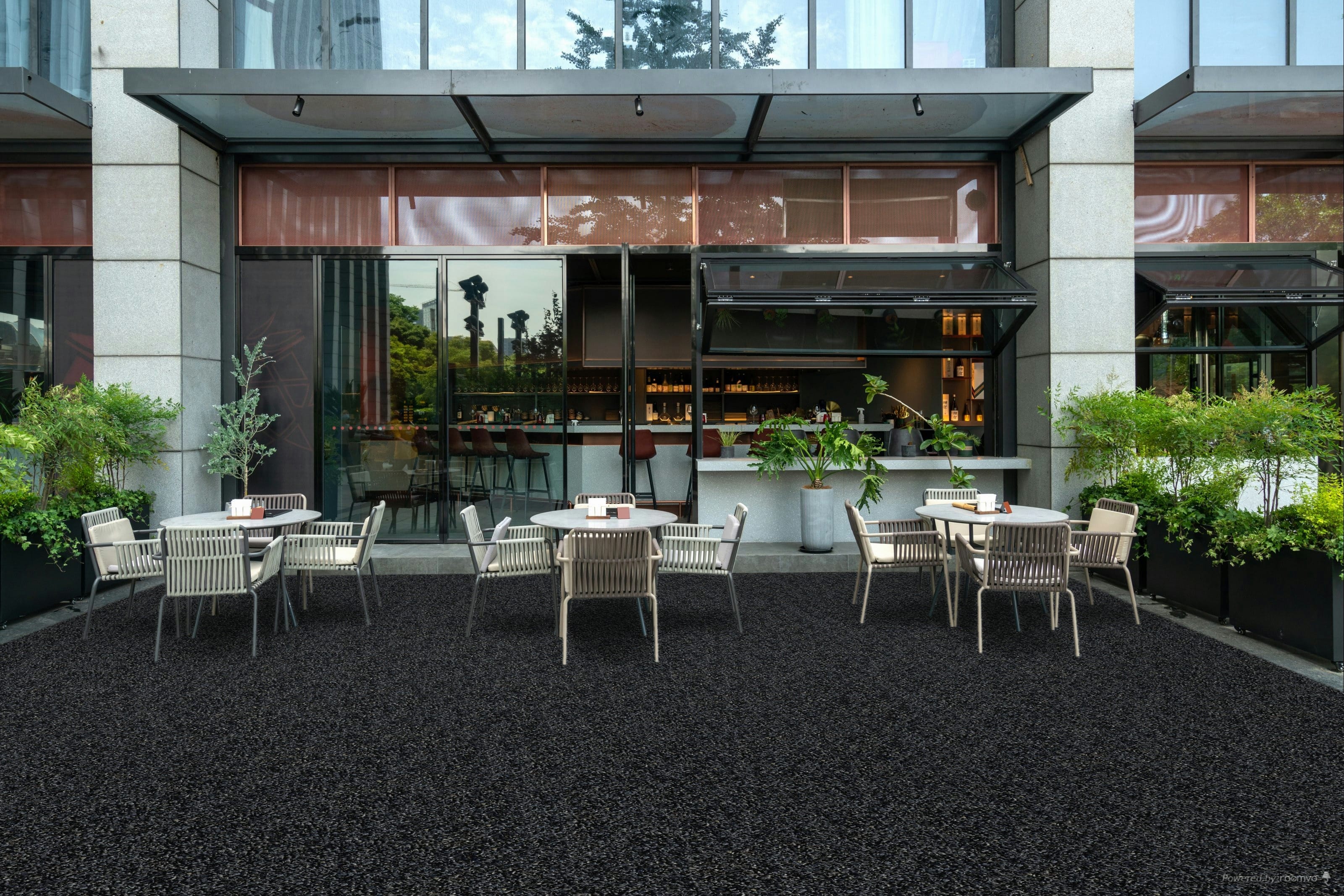Jet Black UV Resin Bound Mix 1-5mm - Resin Mill