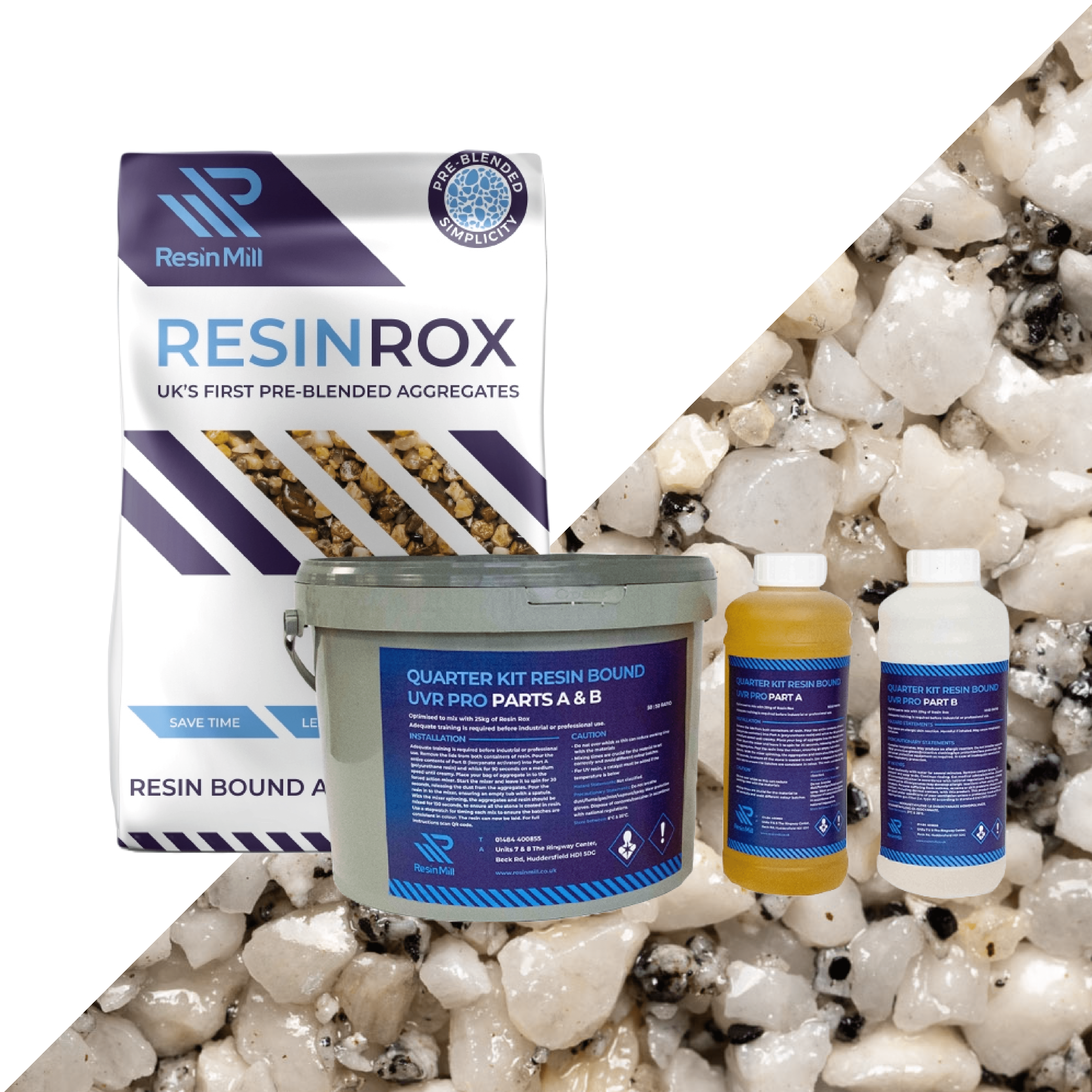 Aspen Quarter Kit UVR PRO + Resin Rox - Resin Mill