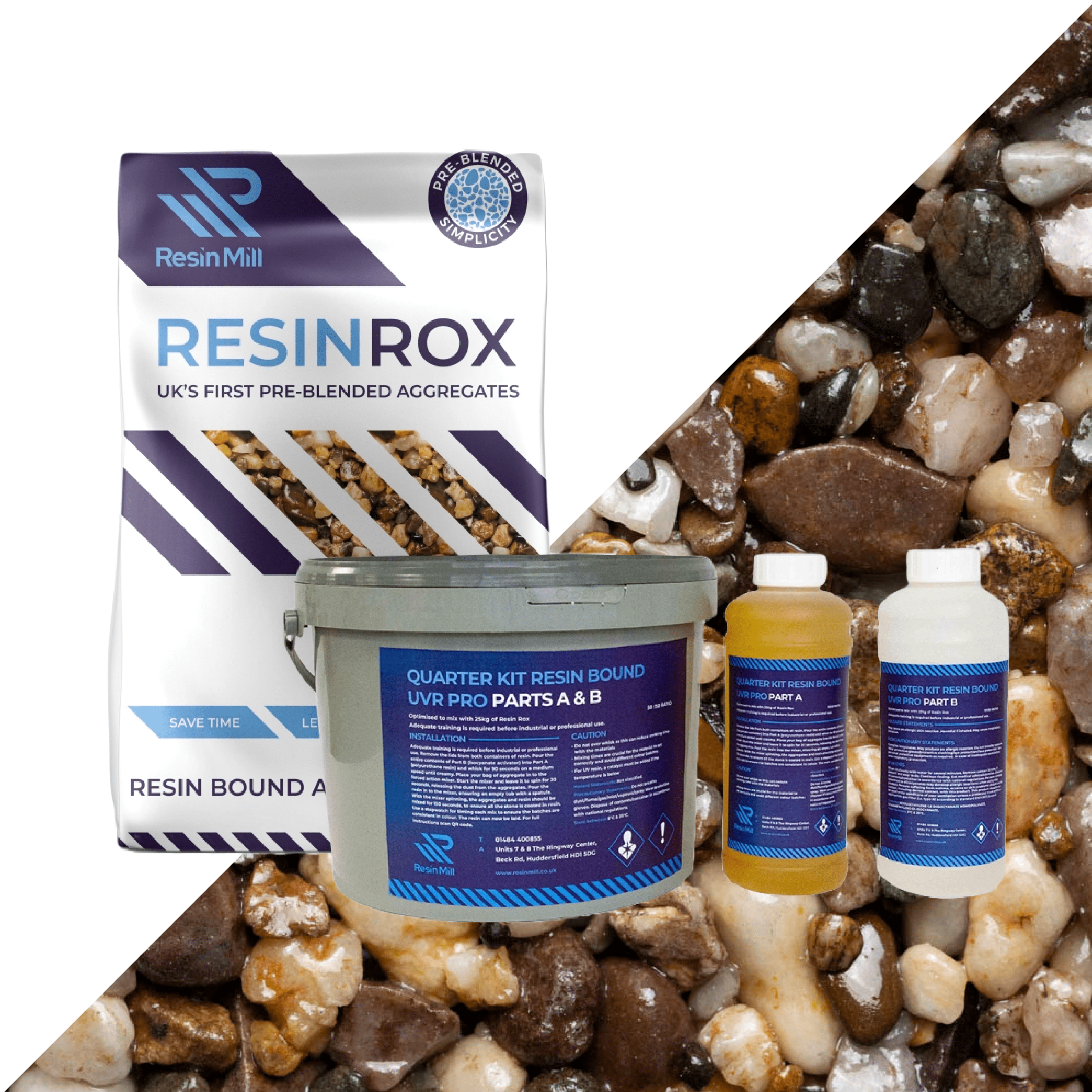 Dorset Cove Quarter Kit UVR PRO + Resin Rox - Resin Mill