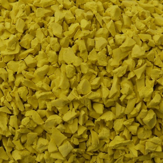 Yellow Rubber Crumb - Resin Mill
