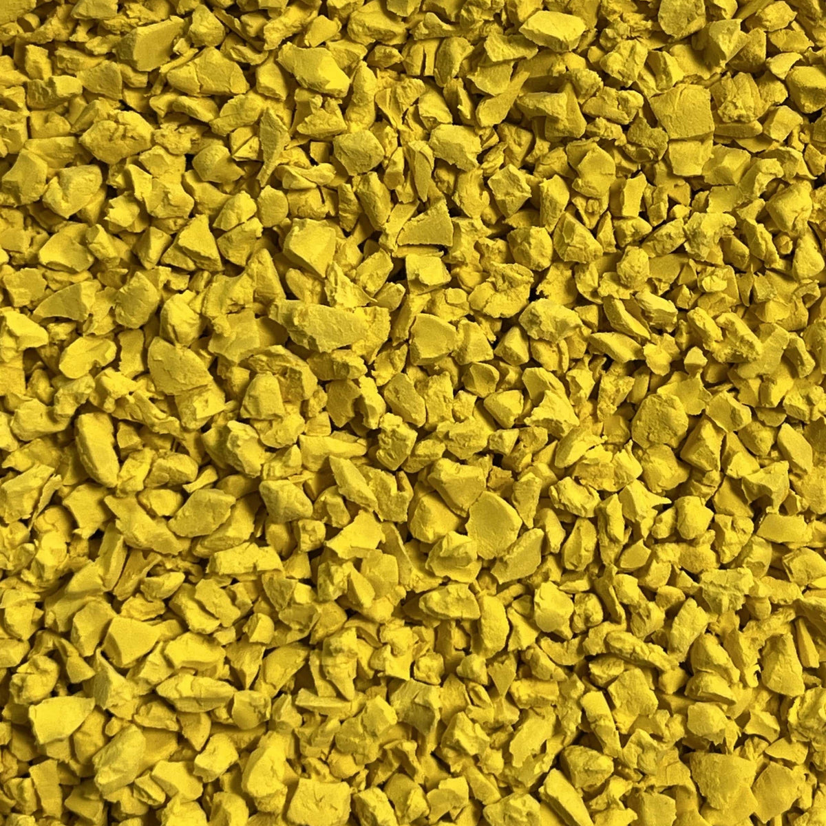 Bright Yellow Rubber Crumb EPDM 1-4mm 25kg