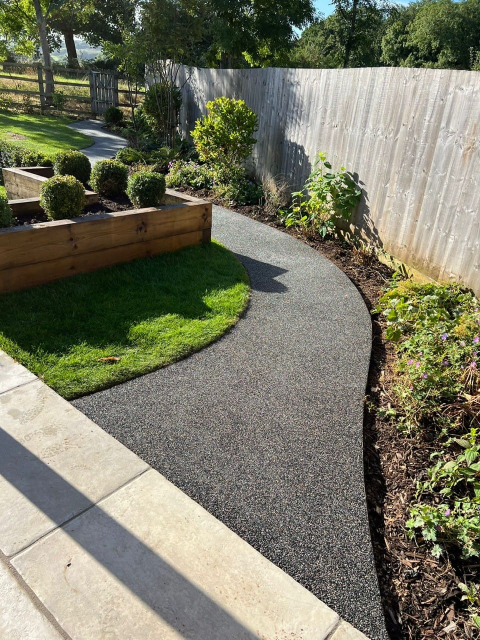 Grey Slate UV Resin Bound Mix 1-5mm - Resin Mill
