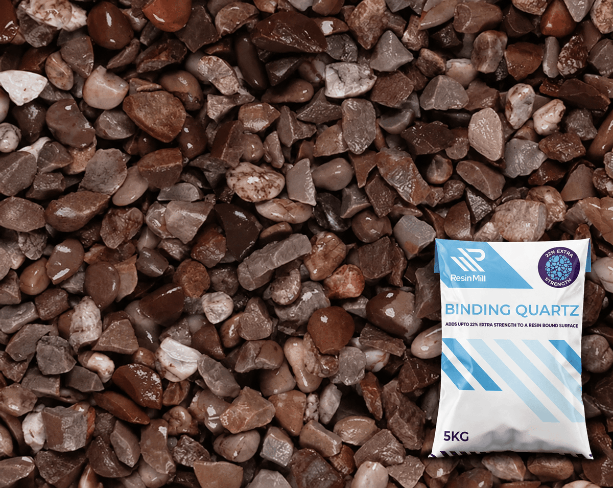 Bound Base PRO Aggregate Kit - 6-10mm 100kg + 5kg Binding Quartz
