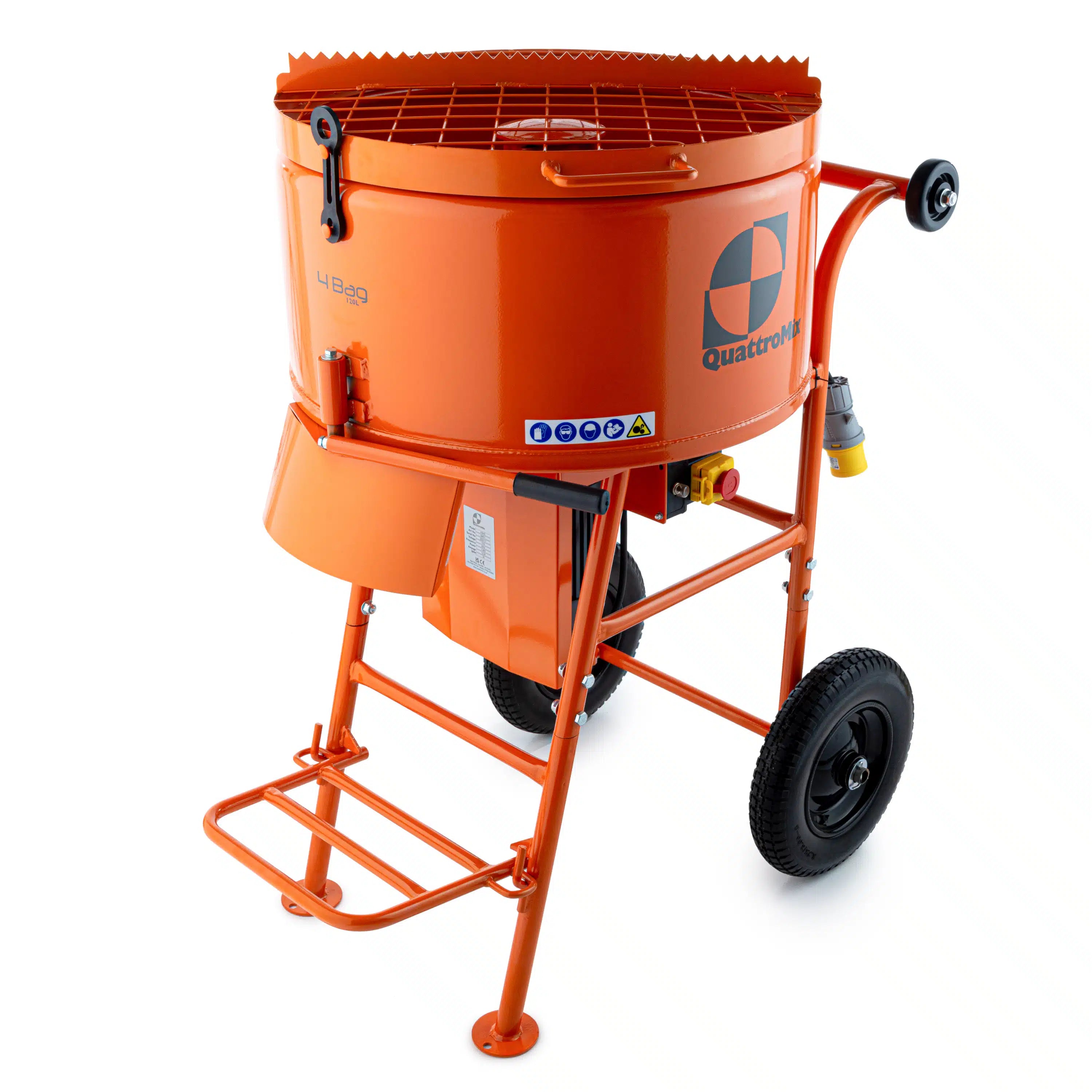 QuattroMix 4 - Bag Forced Action Pan Mixer 110V - Resin Mill