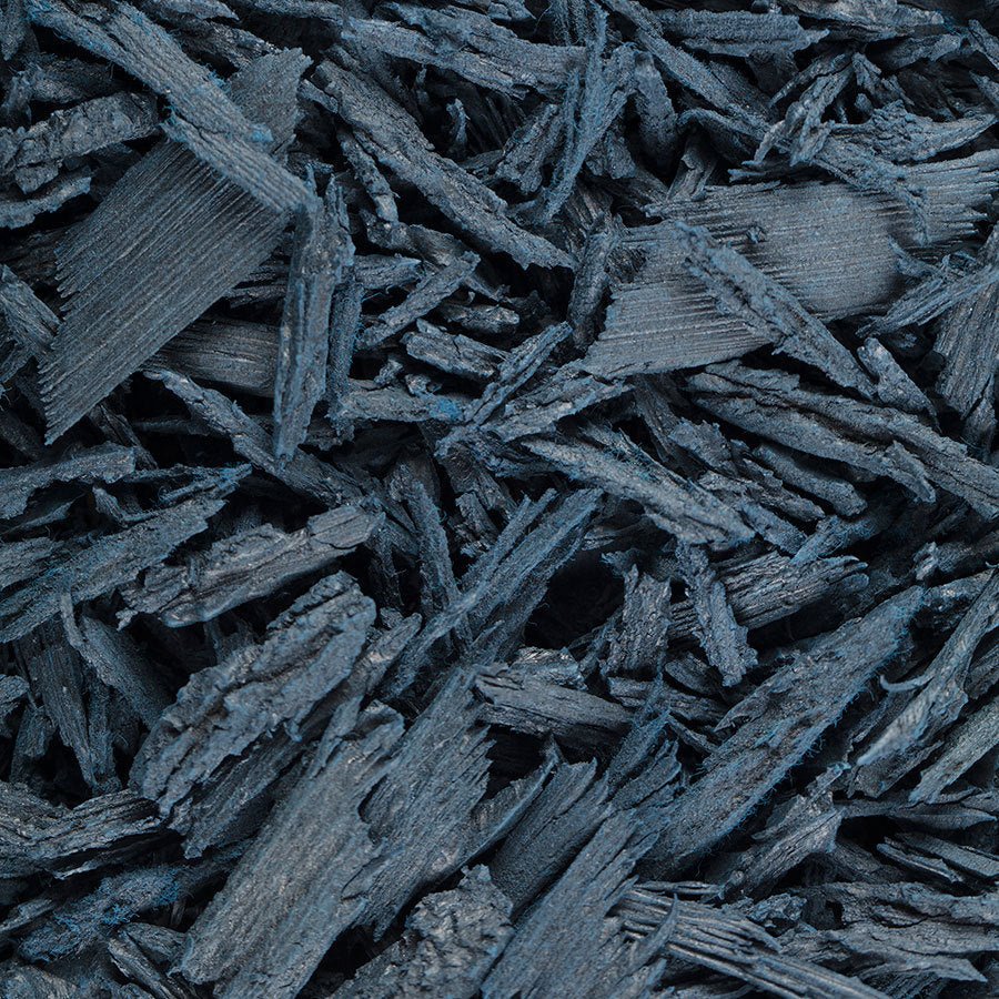 Blue Rubber Mulch - Resin Mill