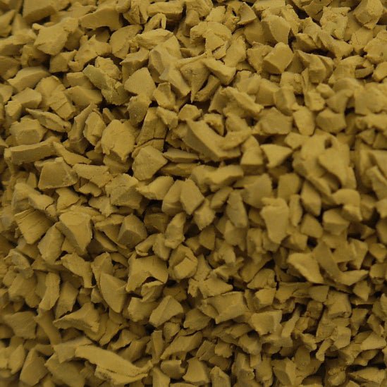 Earth Yellow Rubber Crumb - Resin Mill