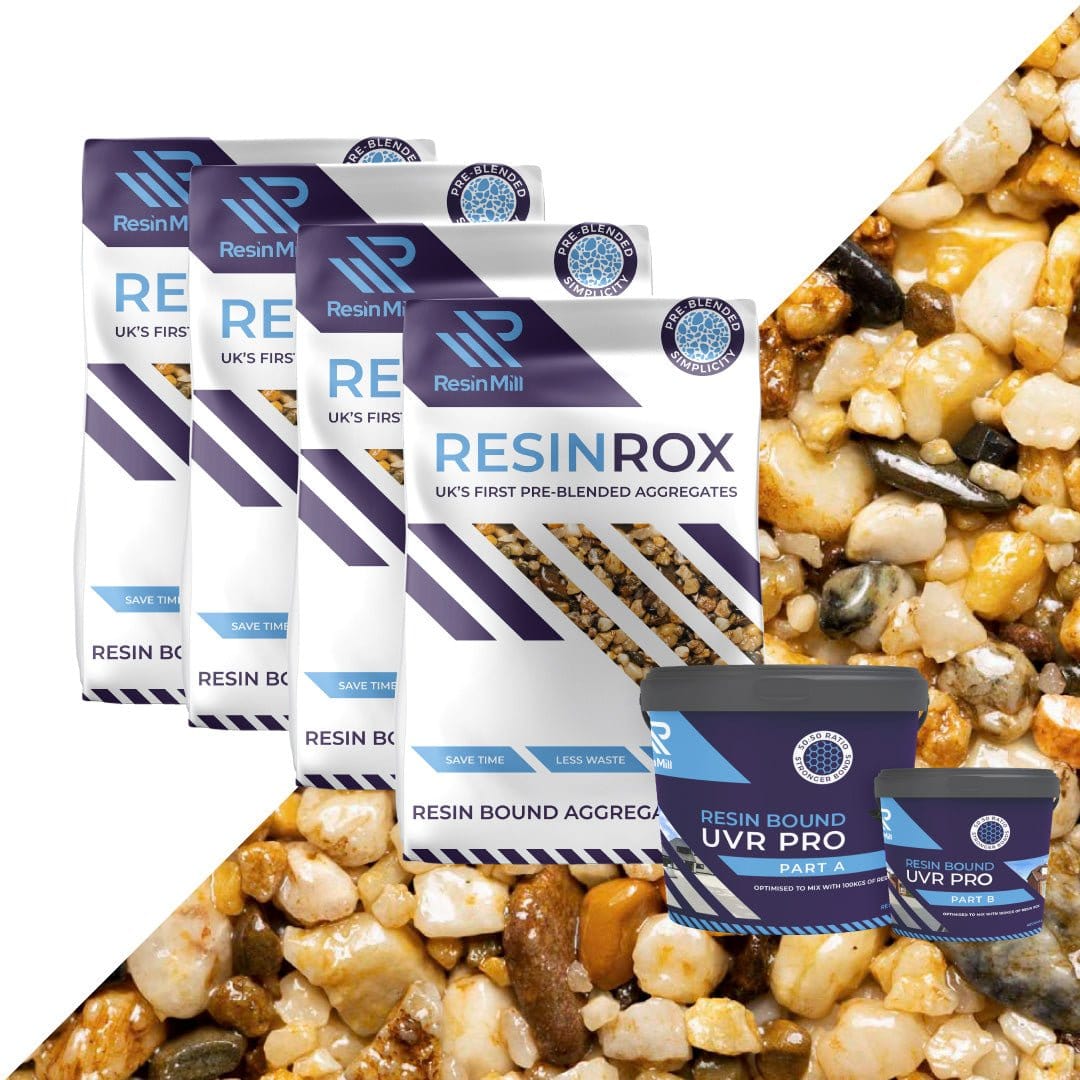 Spring Haze resin bound aggregate blend
